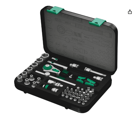 5003535001 - Ratchet Set � 1/4" Drive (41 pc)