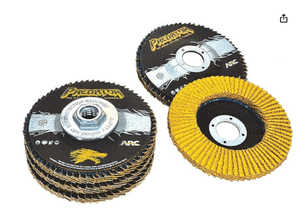 71-10827AF - Ceramic Abrasive Discs � 120 Grit