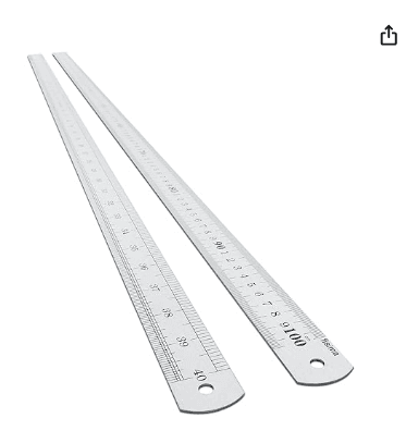 7110-1000 - Steel Ruler � 39.37" / 1 m