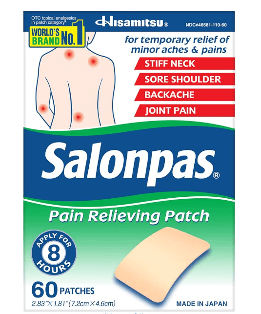  10346581 - Relieving Pain Patch