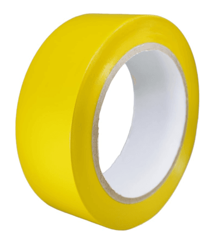 B01KW25TVU - Vinyl Tape   Yellow 1.5"   36 yd