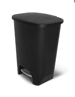 B07RDW46SL - Glad 20-Gallon Trash Can � Black