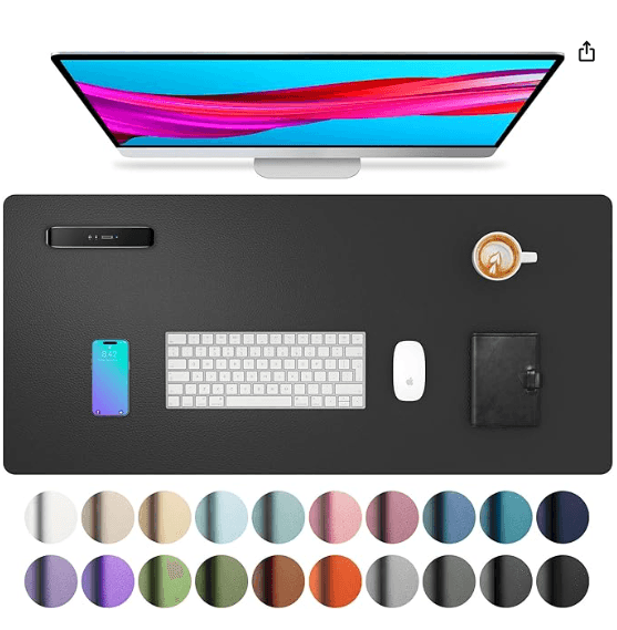 B082F5ZLS5 - Non-Slip Desk Pad � Black