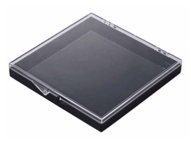 CA0430, 148.5*148*21mm, Black, Polystyrene, Silicon Gel, Delicate Materials Storage, Low Retention
