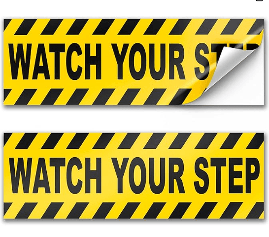 DIMAL-0831, 10*3inch, VINYL, WATCH YOUR STEP, ASIN B09JPC266C