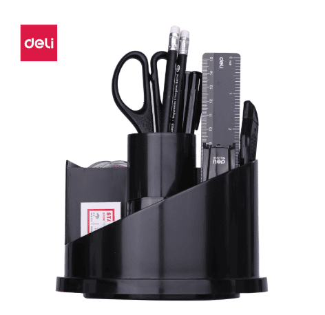 E38251A, (D)6.1*(W)5.9*(H)3.7in, BLACK, ABS,  360 DEGREE ROTATION