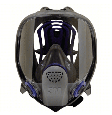 FF-403, BLACK, LARGE, FULL FACE COVER, CARTRIDGES