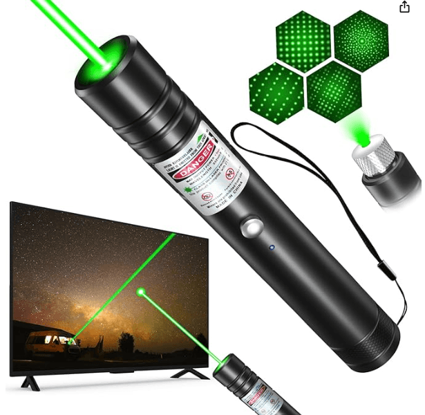 PRESENTATION, (L)5.6*(W)0.7 inch, BLACK, METAL, ASIN: B0BVHLF8W4, GREEN, CYLINDER, RECHARGABLE BATTERY