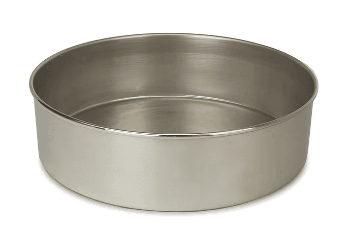 PS12F, (DIAMETER)12 AND (DEPT)3.25in, Stainless Steel
