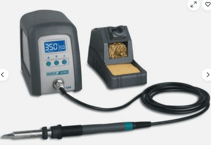 QUICK 3205, 200�130�100MM, 7.87X5.12X3.94", SOLDERING IRON KIT