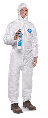 S-11495E-M, MEDIUM,  WHITE,   5 COVERALLS PER BOX, MFR MN: TY127SWHMD002500