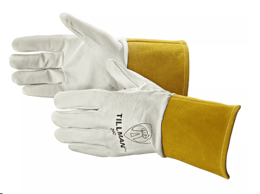 S-20851-X, M 8-9" L 9-10" XL 10-11", FOR LOW SPARK WELDING,  GOATSKIN WITH KEVLAR STITCHING, TILLMAN�TIG