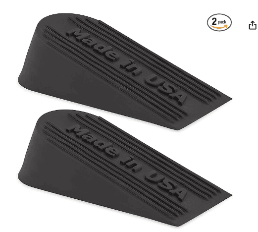 SDDOORSTOPBLK2, 6.5*2.75*1.9inch, BLACK, THERMOPLASTIC ELASTOMERS, USE TO HOLD DOORS OPEN, ASIN B0C759TVPG