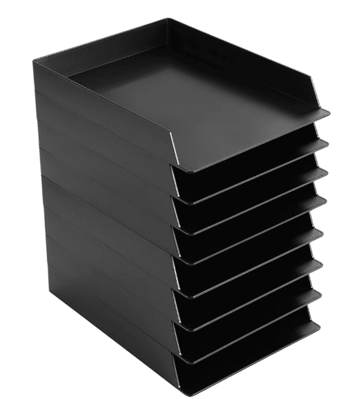 SIX-Wenqik-538, 12.8*9.45*1.97inch, Black, Plastic, 20pc Set, ASIN B0CKX9JPJ8