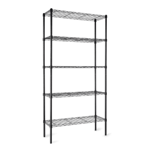 SL-SUAM-116,  14"D X 36"W X 72"H, UP TO 350 POUNDS, STORAGE SPACE, STANDING SHELF UNITS,  WIRE SHELF