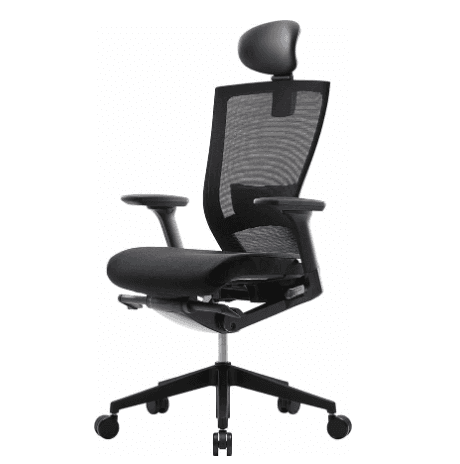 Sidiz T50, 28.9"D x 28.9"W x 45.8"H, Black, Plastic, aluminum, steel, B08R57N7KV