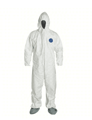 TY122SWH2X0025VP, 2XL, TYVEK(R) 400, WHITE, ASTM D6978,   SHIP: $5