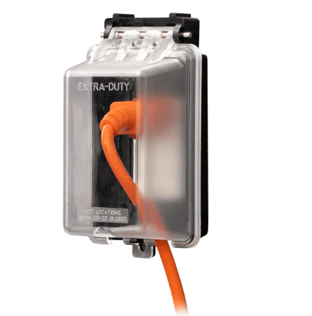 49204, 3.85" x 4.4" x 8.5", Polycarbonate, Black, B08GKXJX7Z
