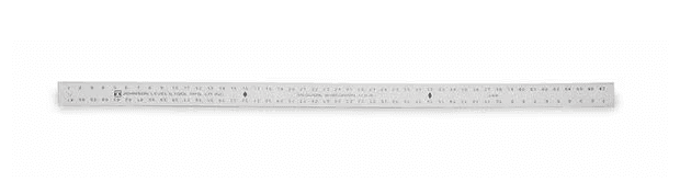 J48, 48 in, 0.13 in Thick, 1/16 in, Semi-Flex, Matte, Anodized, 6C233