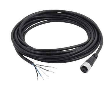a16110400ux0295, 5m*?12mm, Black, PVC, Metal, 5 Pins, Straight Head, B01MTC4CX3