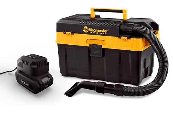 DVTB244 0201, 4gal, 14.6lbs, Black/Yellow, 380W, 24V, Wet/Dry, ASIN B0FJ89TTQK