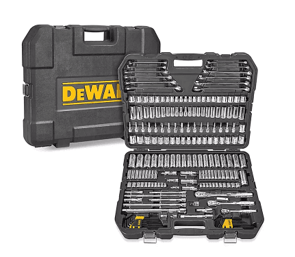 H-10044 (DWMT72165), DEWALT� 204-PIECE TOOL SET, 204 PIECES, RATCHET/SOCKET/WRENCH/HEX KEY