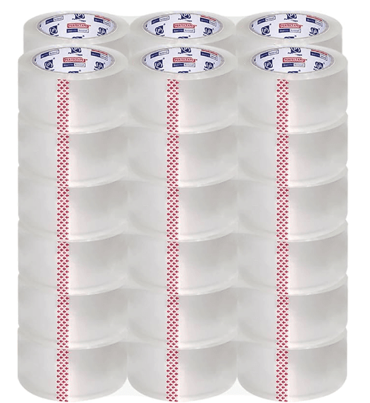 PTCL, Clear, 1.88 inch x 60 Yards, 36 Rolls, B07QDYN9VR, 2.7Mil, 1.88", 60Yard