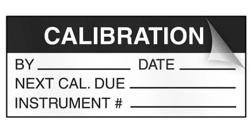 S-20762, 1�1/2�x�5/8", acrylic, Calibration, 350 pk, S-20762